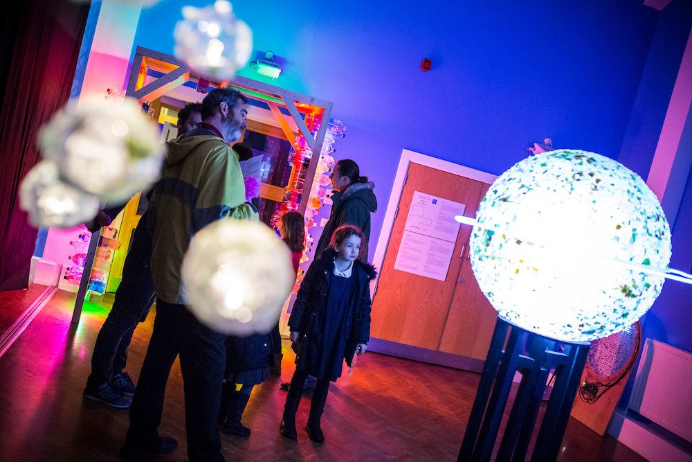 East Durham creates art exhibition installation view