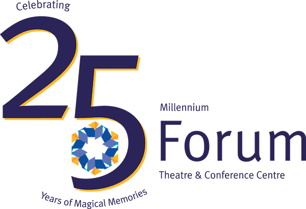 Millennium Forum Theatre & Conference Centre - Celebrating 25 Years logo