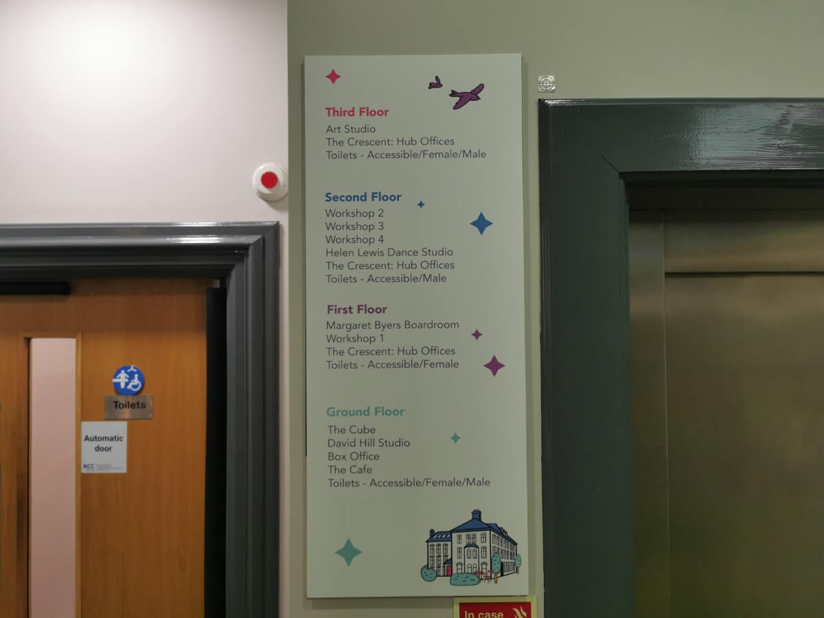 thrive is on the third floor